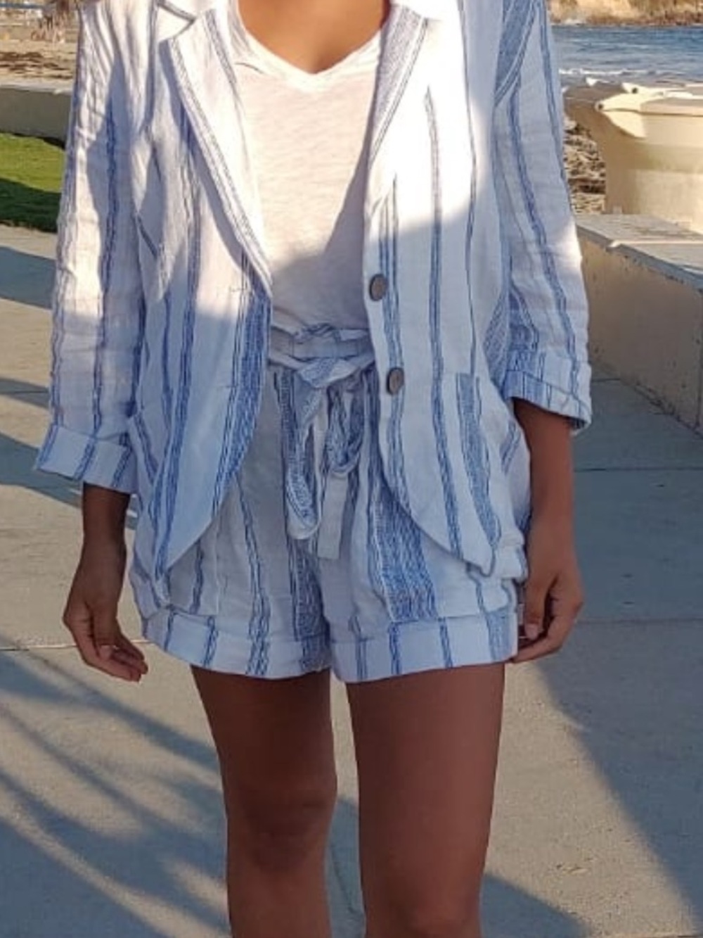 Vintage Havana Blue & White shorts